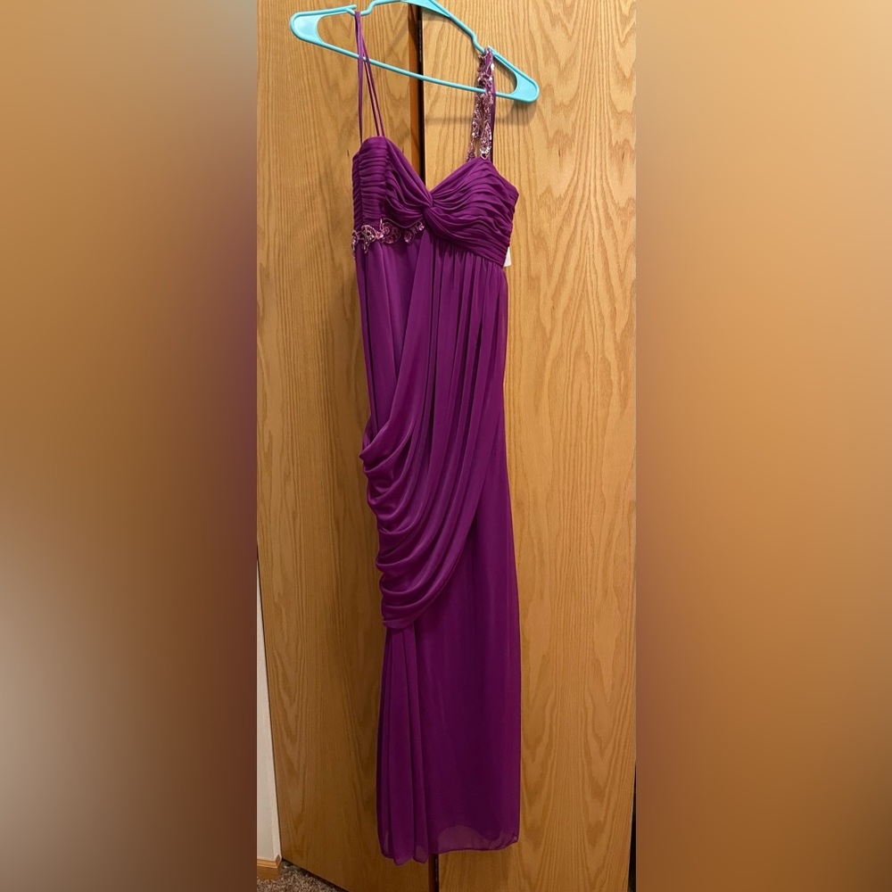 Purple Formal Dress,